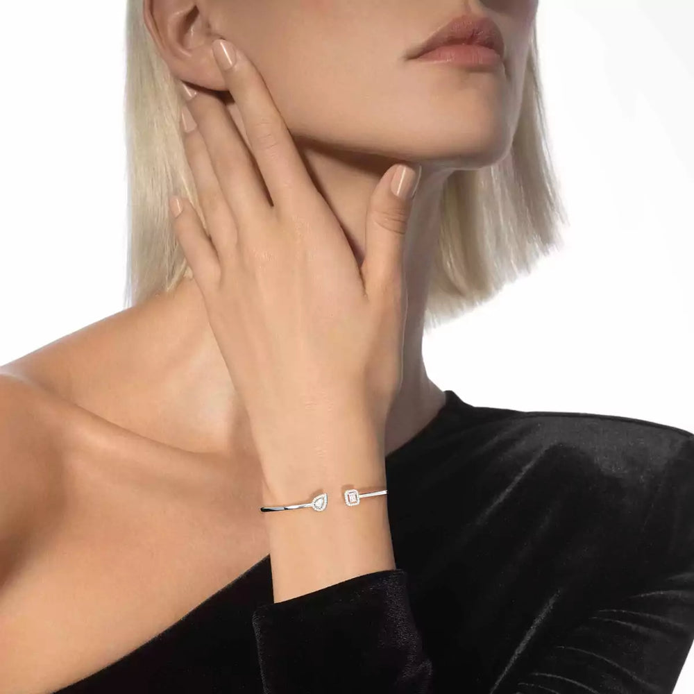 Bracelet jonc Messika My Twin Toi & Moi 07222-WG