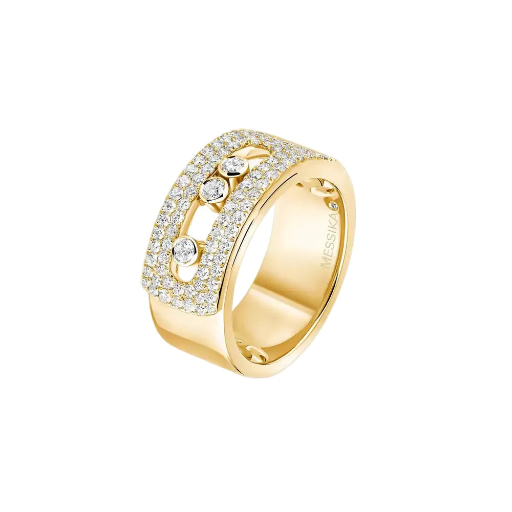 Bague Messika Pavée Move Noa GM 10102-YG