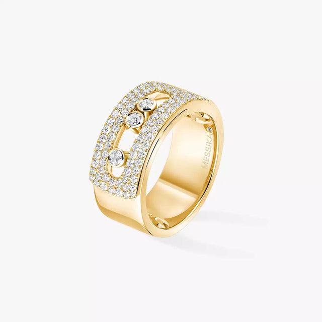 Bague Messika Pavée Move Noa GM 10102-YG