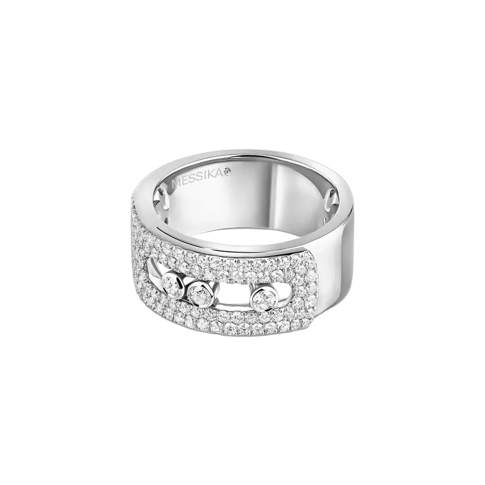 Bague Messika Pavée Move Noa GM 10102-WG