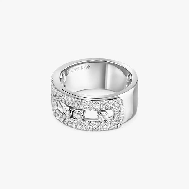 Bague Messika Pavée Move Noa GM 10102-WG