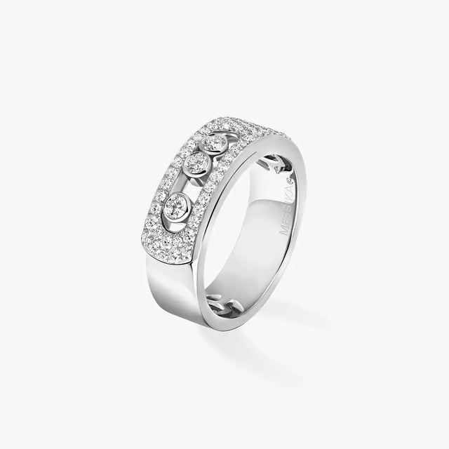 Bague Pavée Move Noa 06129-WG