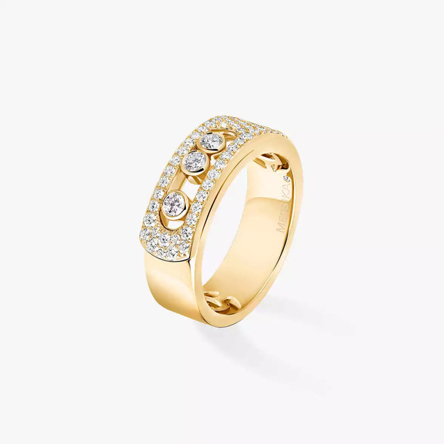 Bague Pavée Move Noa 06129-YG