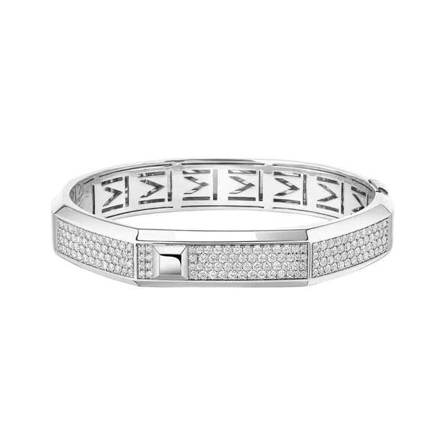 Bracelet Messika Moderniste Pavé GM 13829-WG