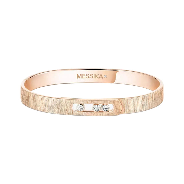 Bracelet Messika Move Noa ciselé 14481-PG