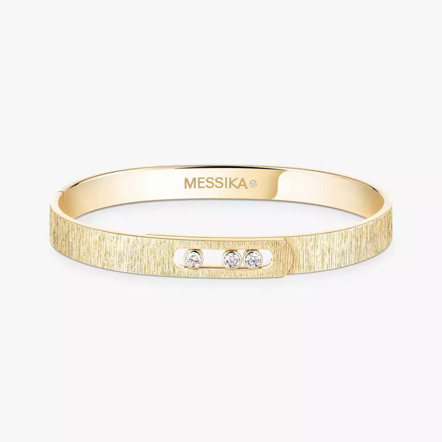 Bracelet Messika Move Noa ciselé 14481-YG
