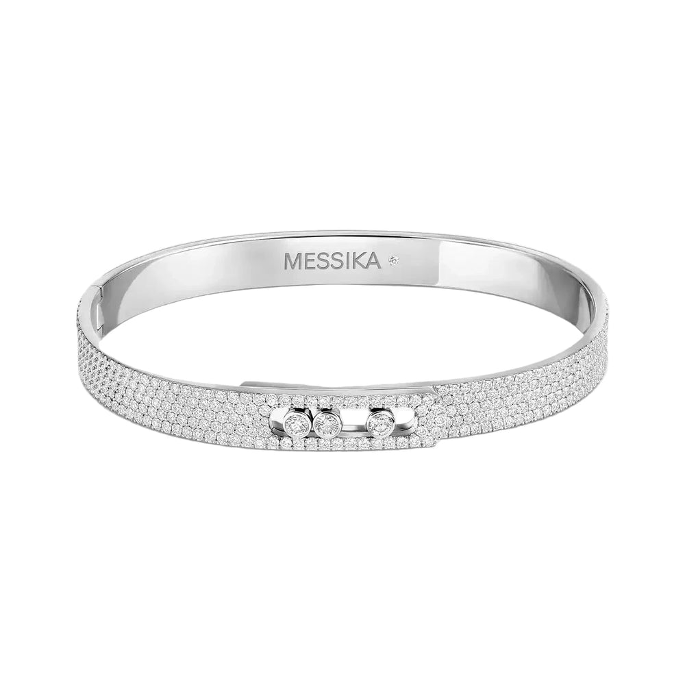 Bracelet Pavé Messika Move Noa 12722-WG