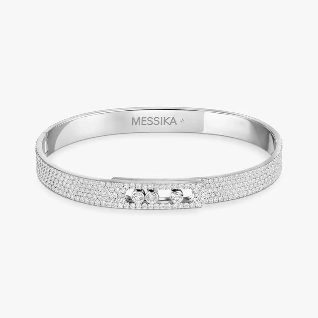 Bracelet Pavé Messika Move Noa 12722-WG