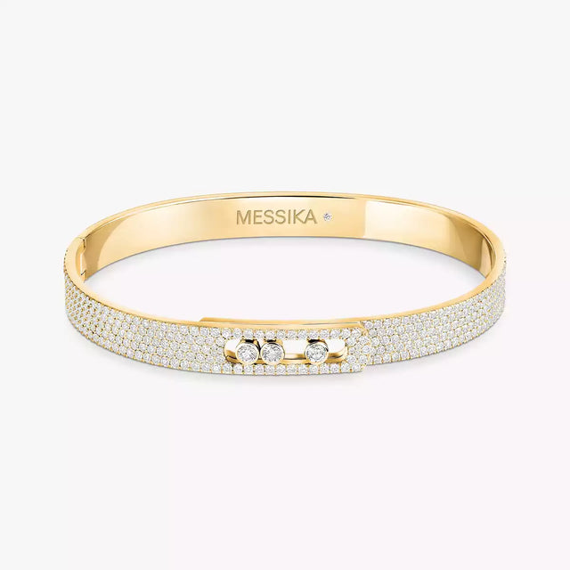 Bracelet Pavé Messika Move Noa 12722-YG