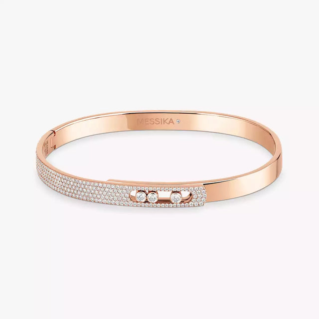 Bracelet Messika Move Noa PM semi-pavé 10093-PG