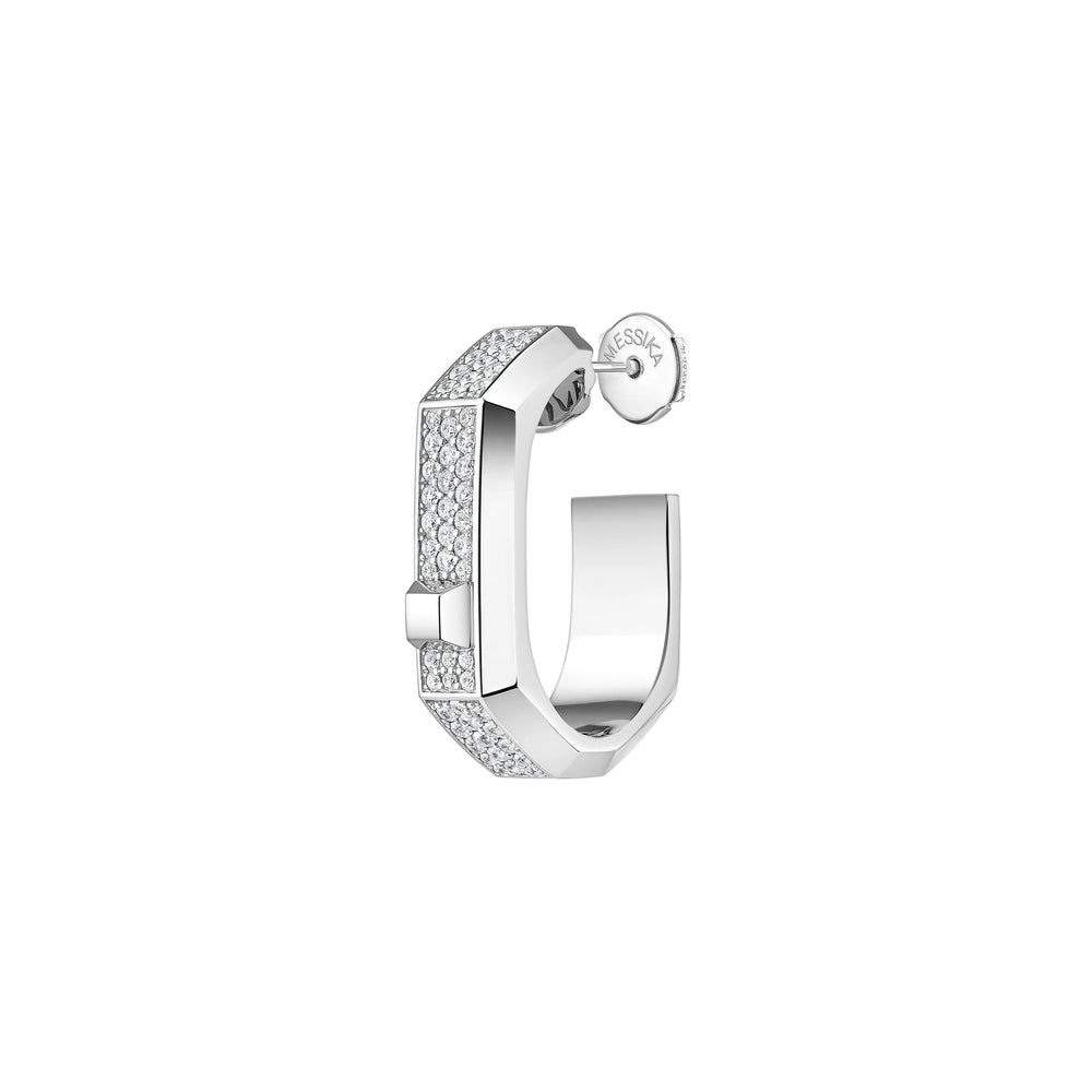 Mono Créole Messika Moderniste Pavée MM 14679-WG