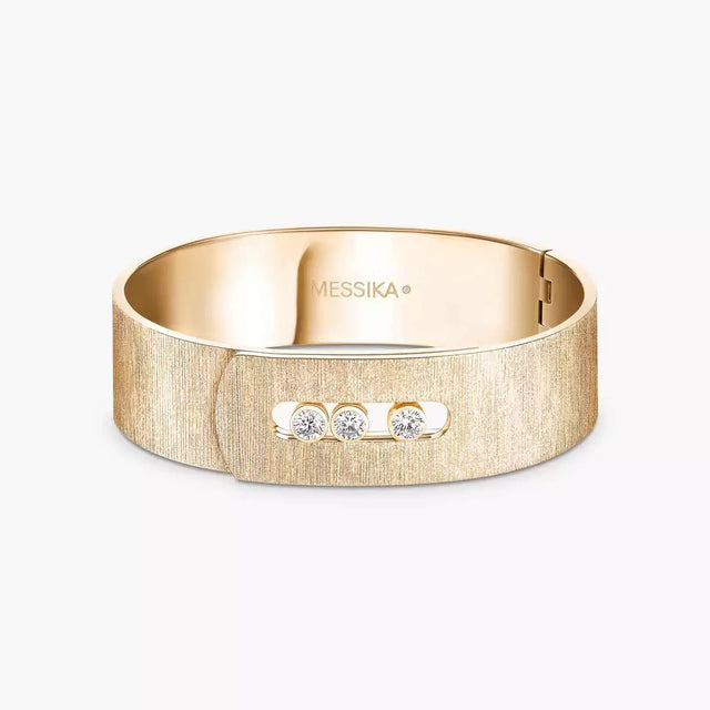 Bracelet Messika Move Noa ciselé GM 14514-YG