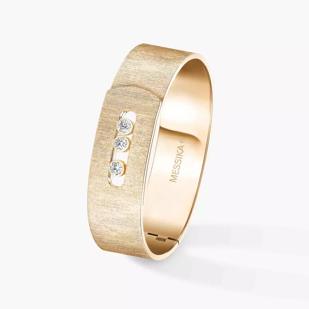 Bracelet Messika Move Noa ciselé GM 14514-YG