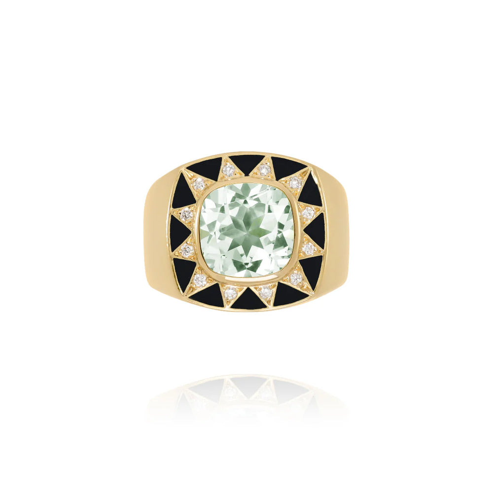 Bague Van Den Abeele Stella noir