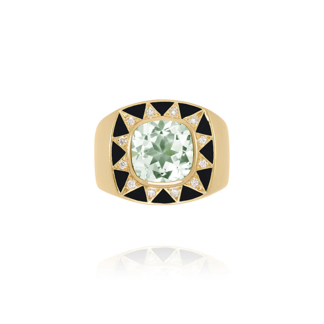 Bague Van Den Abeele Stella noir